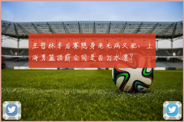 王哲林季后赛隐身老毛病又犯，上海男篮顶薪合同是否打水漂？